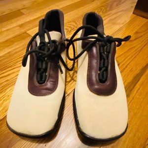 Unique Prada Sneakers Beige Canvas VIntage